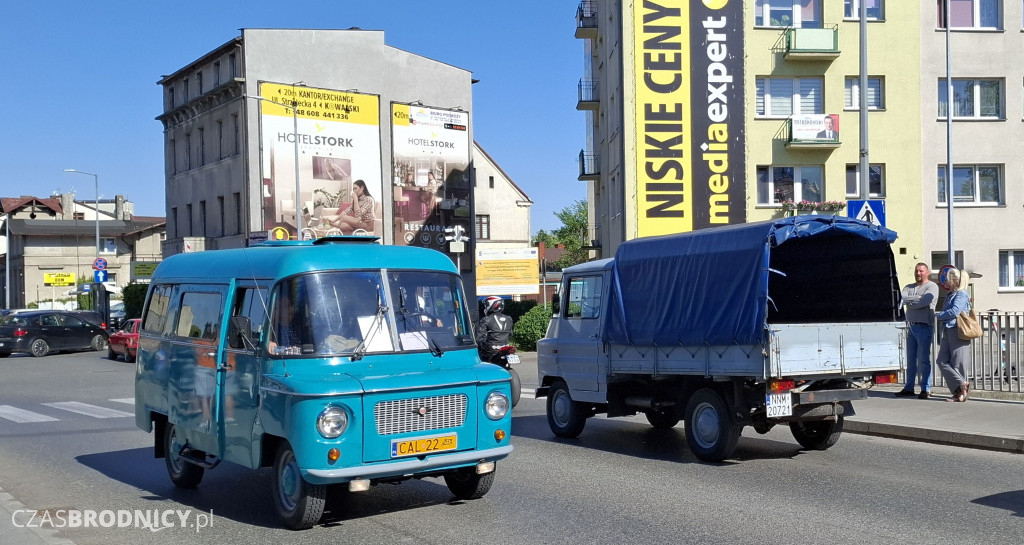 Plejada zabytków motoryzacji w Brodnicy