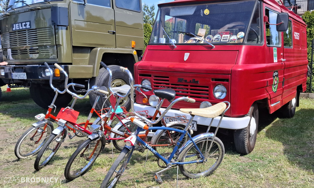 Plejada zabytków motoryzacji w Brodnicy