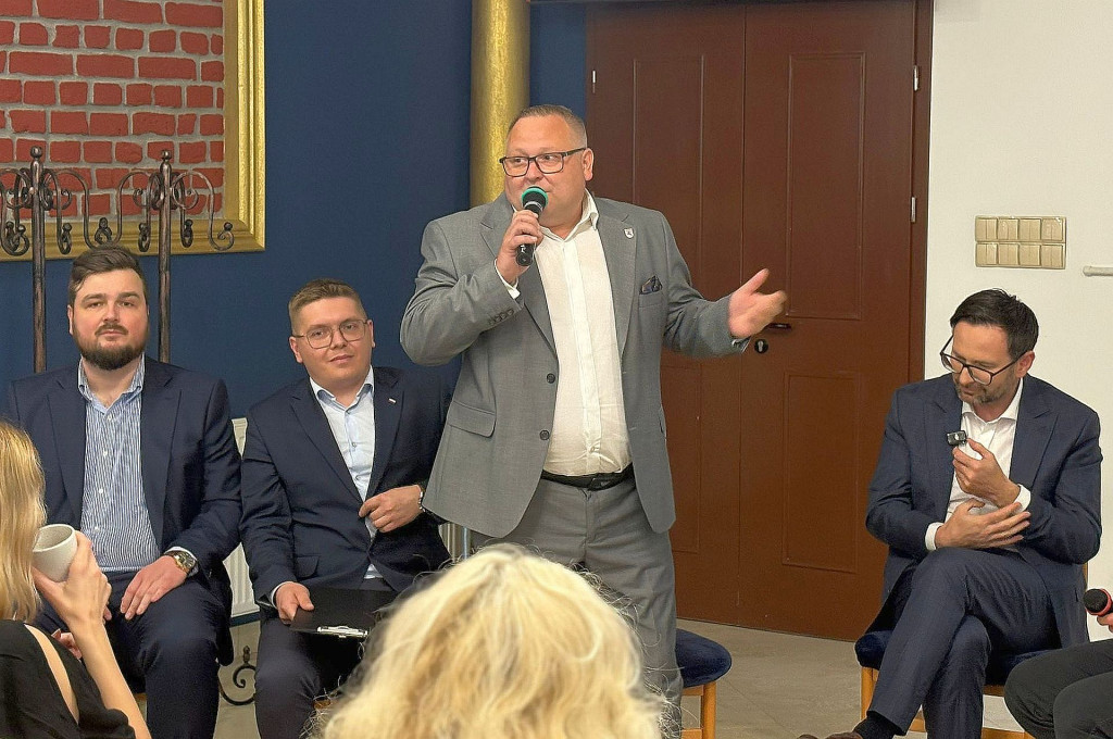 Brodnica. Daniel Obajtek spotkał się z mieszkańcami