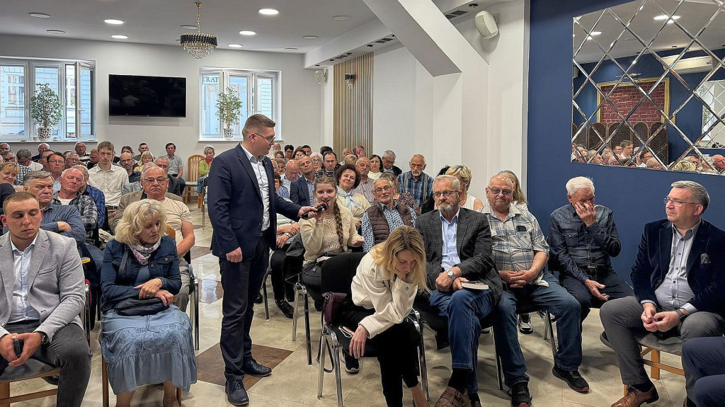 Brodnica. Daniel Obajtek spotkał się z mieszkańcami