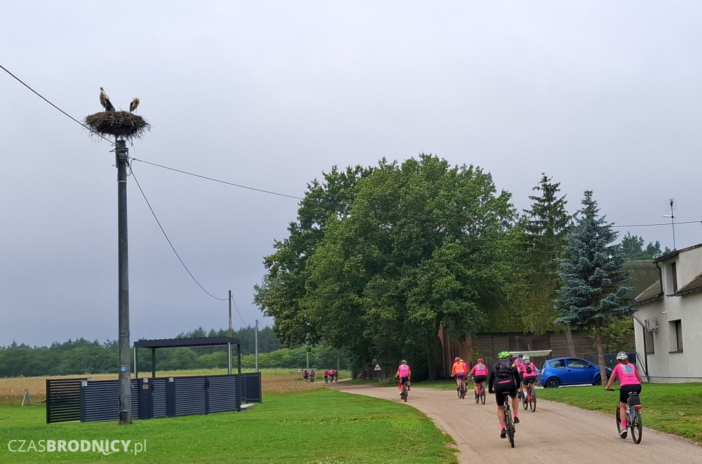 Rowerowy rajd śladami Anny Wazówny [ZDJĘCIA]