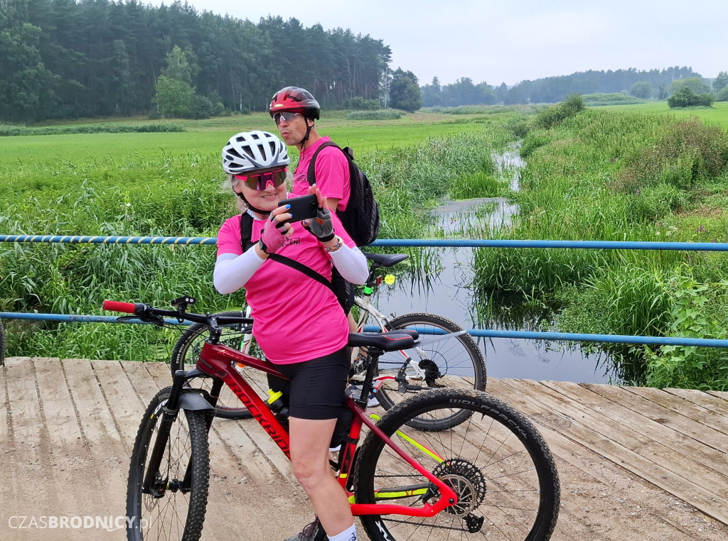 Rowerowy rajd śladami Anny Wazówny [ZDJĘCIA]