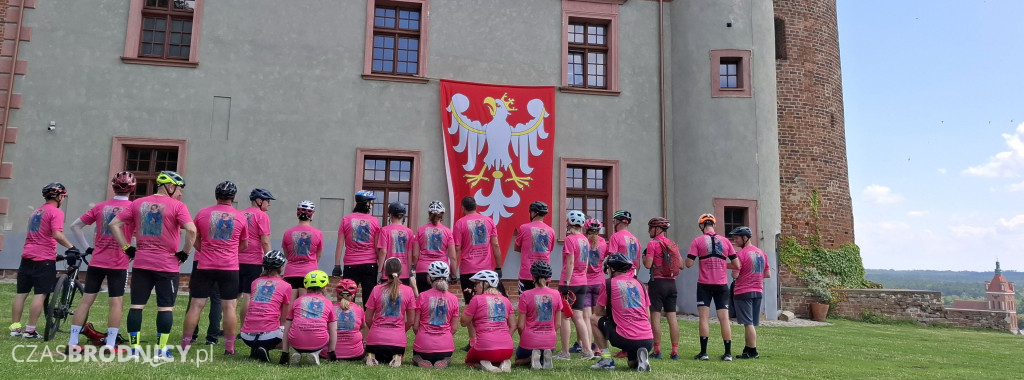 Rowerowy rajd śladami Anny Wazówny [ZDJĘCIA]