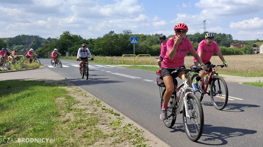Rowerowy rajd śladami Anny Wazówny [ZDJĘCIA]