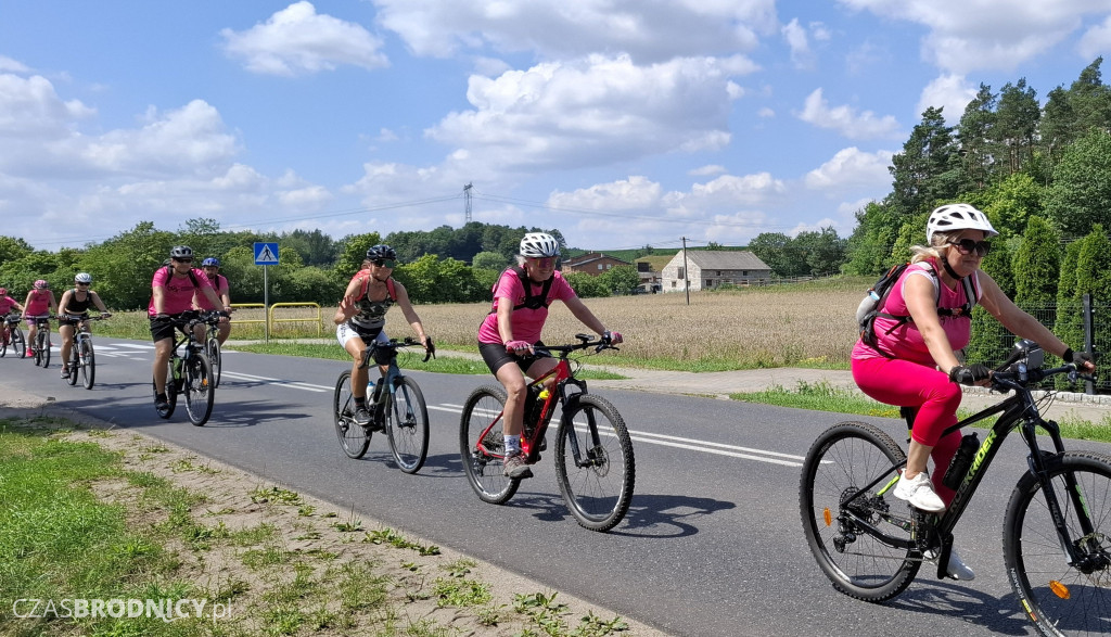 Rowerowy rajd śladami Anny Wazówny [ZDJĘCIA]