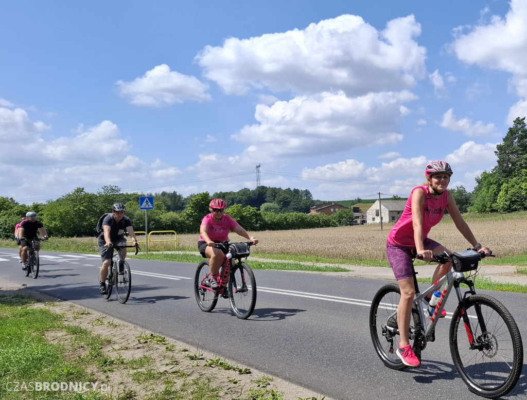 Rowerowy rajd śladami Anny Wazówny [ZDJĘCIA]