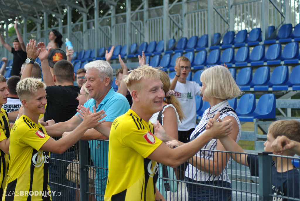 Sparta - Start na boisku i trybunach