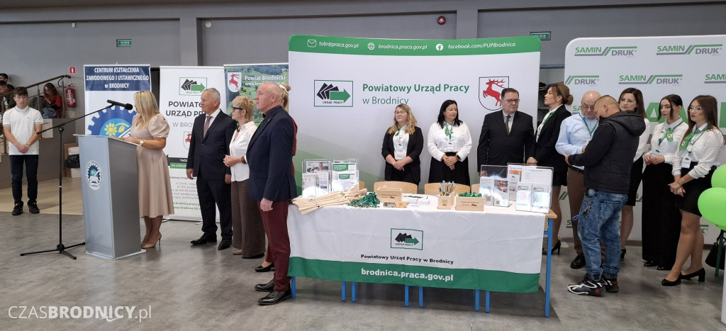 Na targach pracy i edukacji w Brodnicy [ZDJĘCIA]