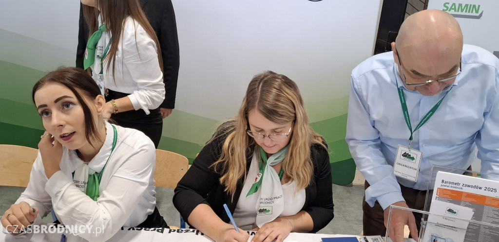 Na targach pracy i edukacji w Brodnicy [ZDJĘCIA]