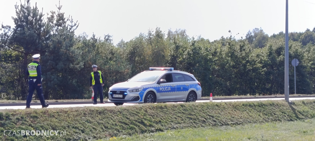 Brodnica. Zderzenie motocykla z autem na obwodnicy