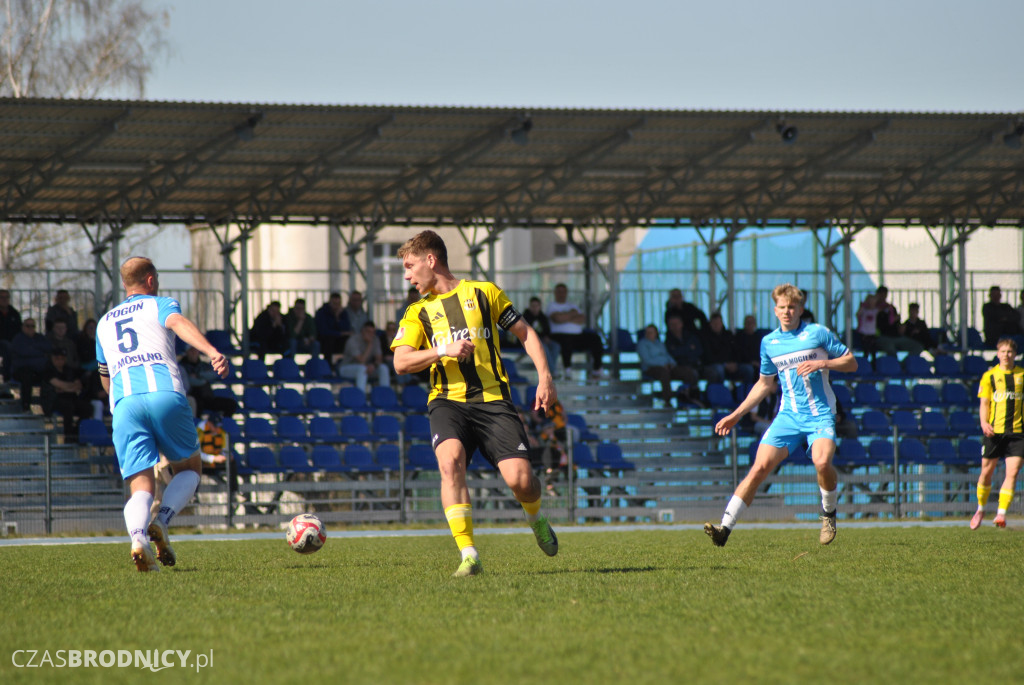Pogoń wygrywa w Brodnicy po meczu do zapomnienia