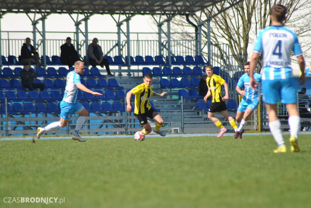Pogoń wygrywa w Brodnicy po meczu do zapomnienia