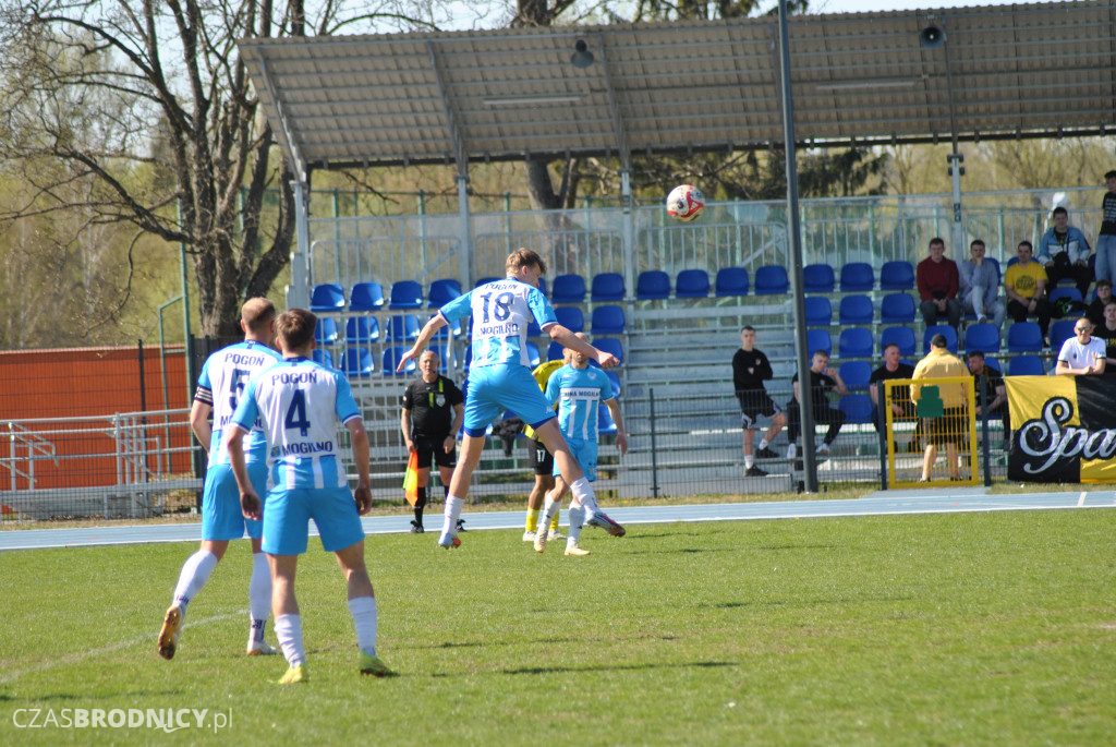 Pogoń wygrywa w Brodnicy po meczu do zapomnienia