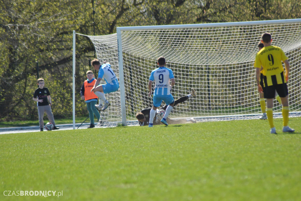 Pogoń wygrywa w Brodnicy po meczu do zapomnienia