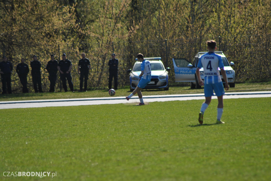 Pogoń wygrywa w Brodnicy po meczu do zapomnienia