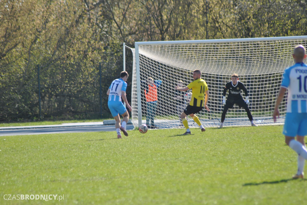 Pogoń wygrywa w Brodnicy po meczu do zapomnienia