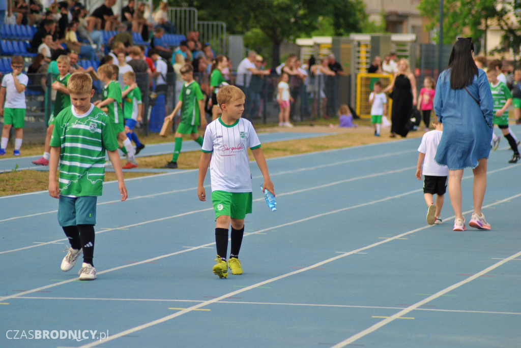 Zielono-białe święto dzieci na brodnickim stadionie