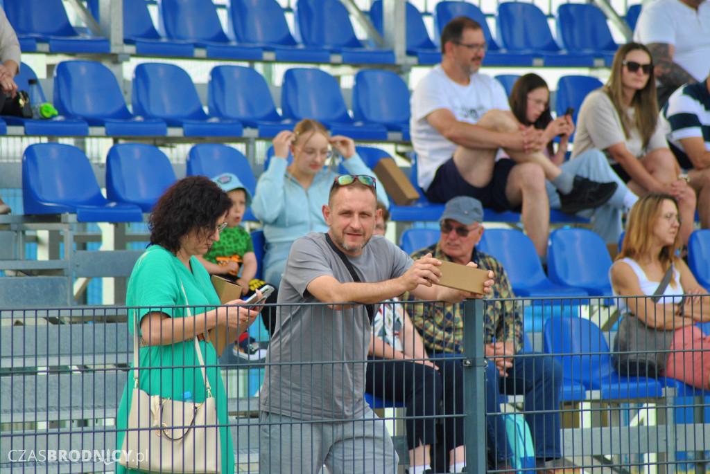 Zielono-białe święto dzieci na brodnickim stadionie