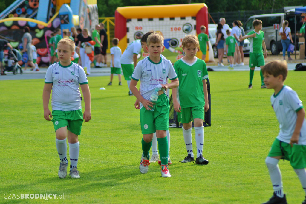 Zielono-białe święto dzieci na brodnickim stadionie