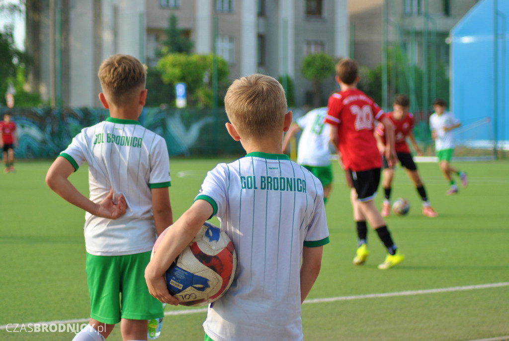 Zielono-białe święto dzieci na brodnickim stadionie