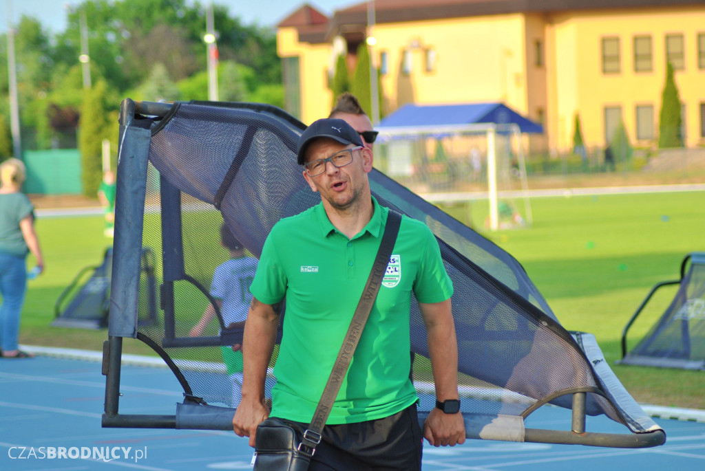 Zielono-białe święto dzieci na brodnickim stadionie