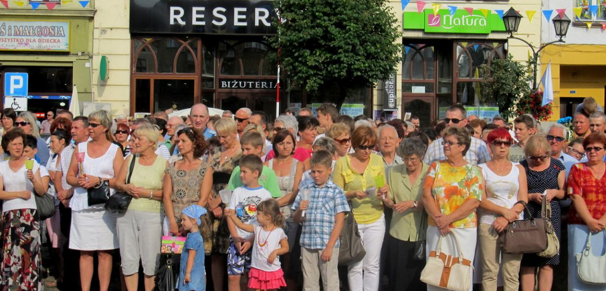 Kopia obrazu Matki Boskiej Częstochowskiej w Brodnicy - FOTOREPORTAŻ