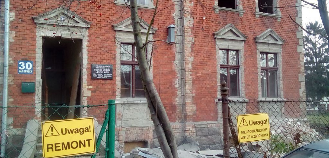 Foto: RS:  Tak budynek obecnie wygląda od strony ulicy