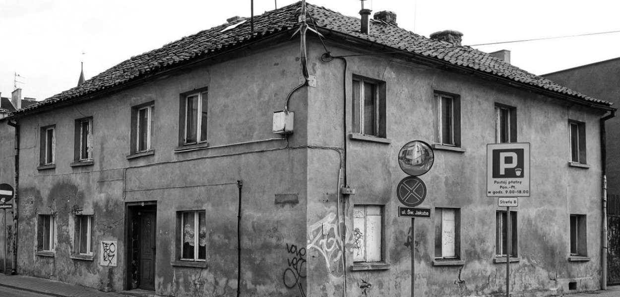 Dawne drzwi z tego domu obecnie są w brodnickim muzeum FOTO STEFAN ALBRECHT