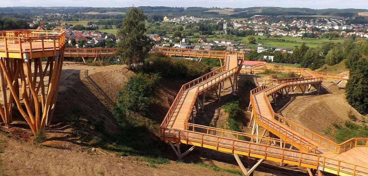 Tuż za Brodnicą powstaje atrakcja, aż dech zapiera. Dwa kilometry marszu na wysoko