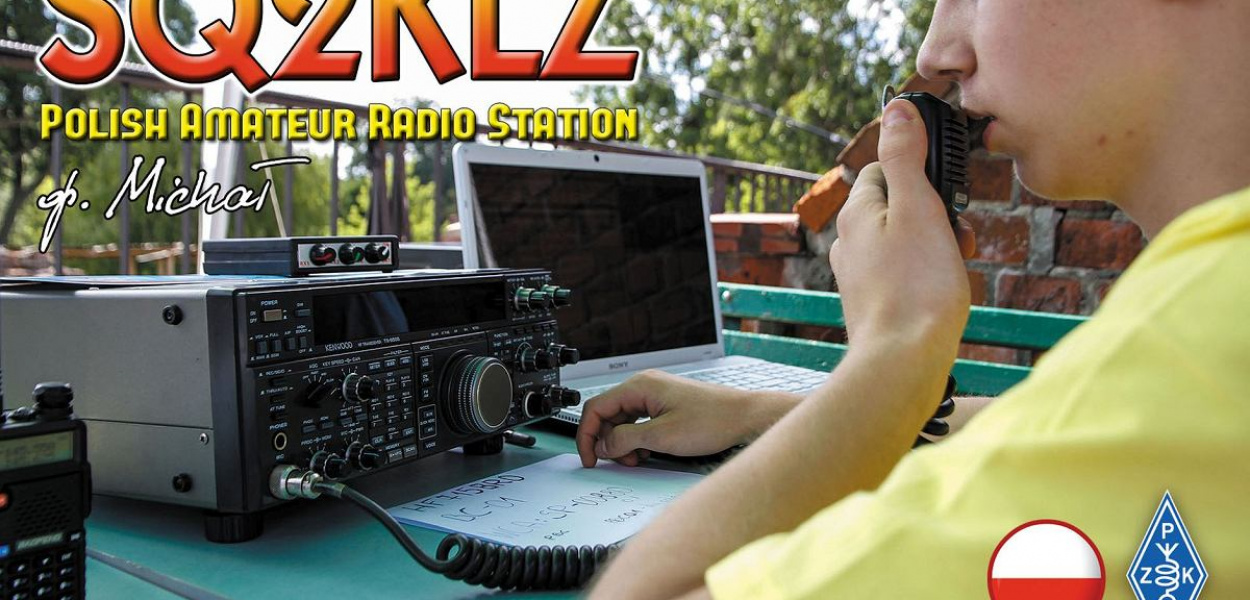 Foto: NADESŁANE: Mistrz Polski w krótkofalarstwie mieszka w Osieku niedaleko Brodnicy. To 23-letni Michał Sadowski