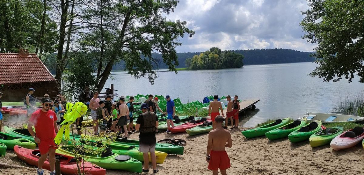 Kajakiem po Pojezierzu Brodnickim