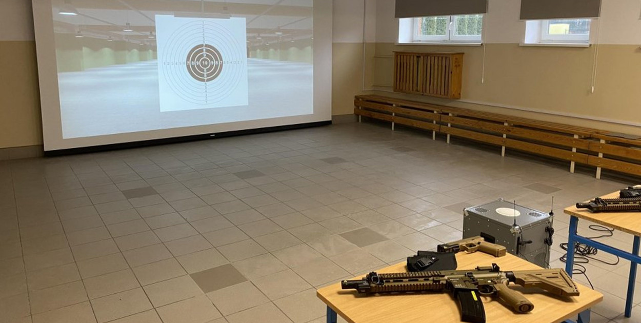 Brodnica. Szkoła z wirtualną strzelnicą. Pomogło Ministerstwo Obrony Narodowej