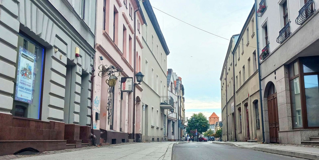 Ulica Kopernika w Brodnicy /fot. OFCE/