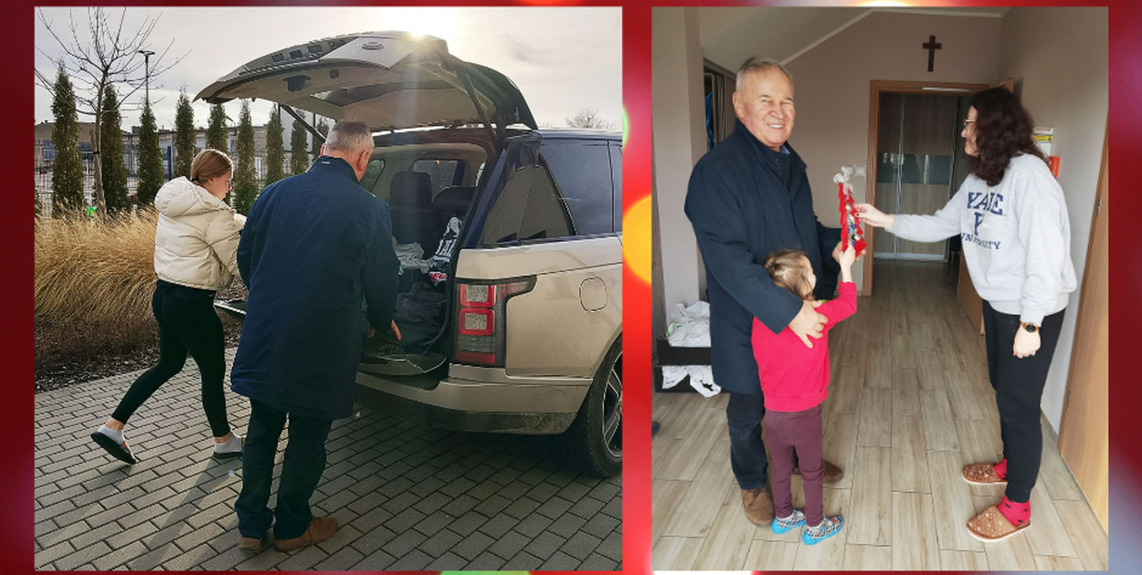 Brodnicki przedsiębiorca przywiózł paczkę dla każdego dziecka