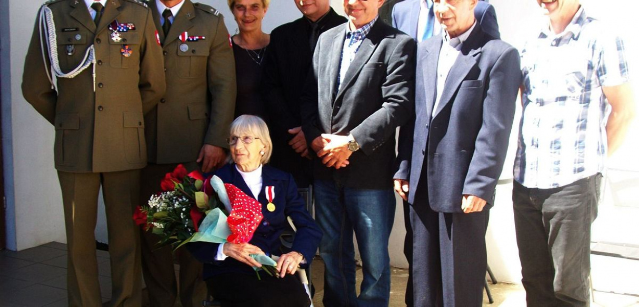 Foto LILA: Złoty medal otrzymała pani Irena Reklin