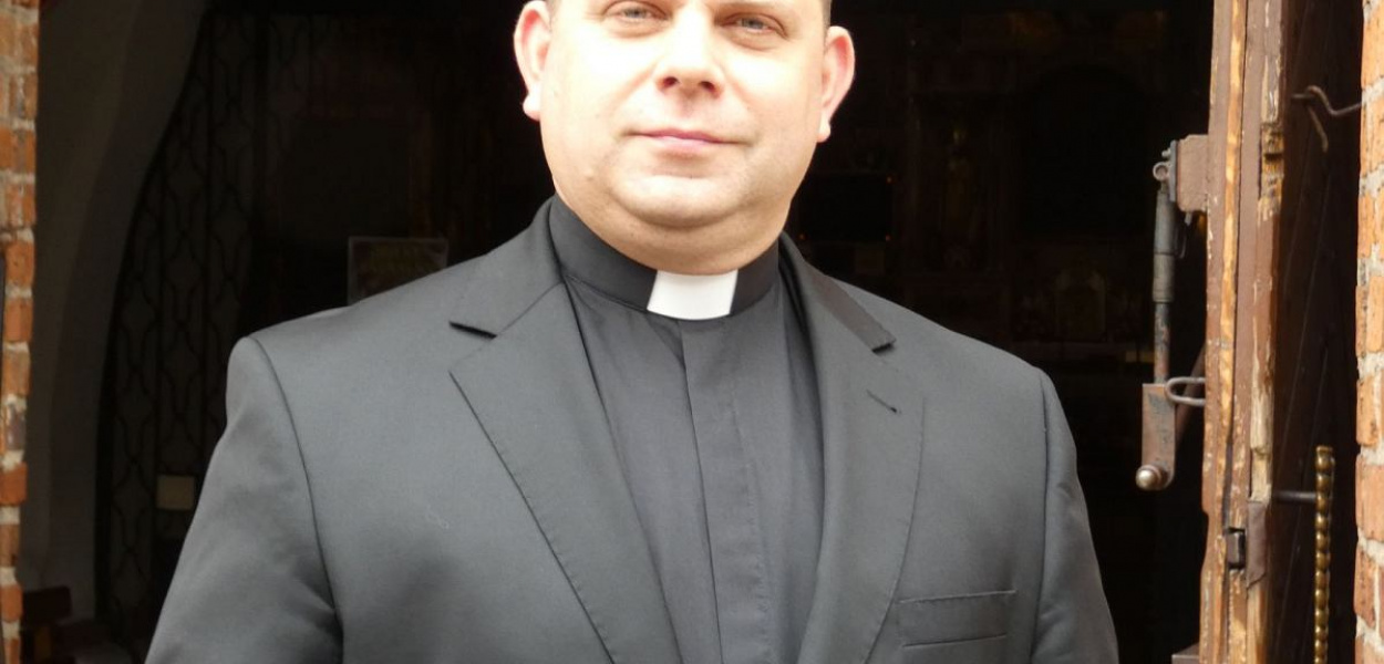 foto MO: Ks. Mariusz Stasiak - nowy proboszcz parafii św. Katarzyny w Brodnicy i zarazem nowy dziekan dekanatu brodnickiego