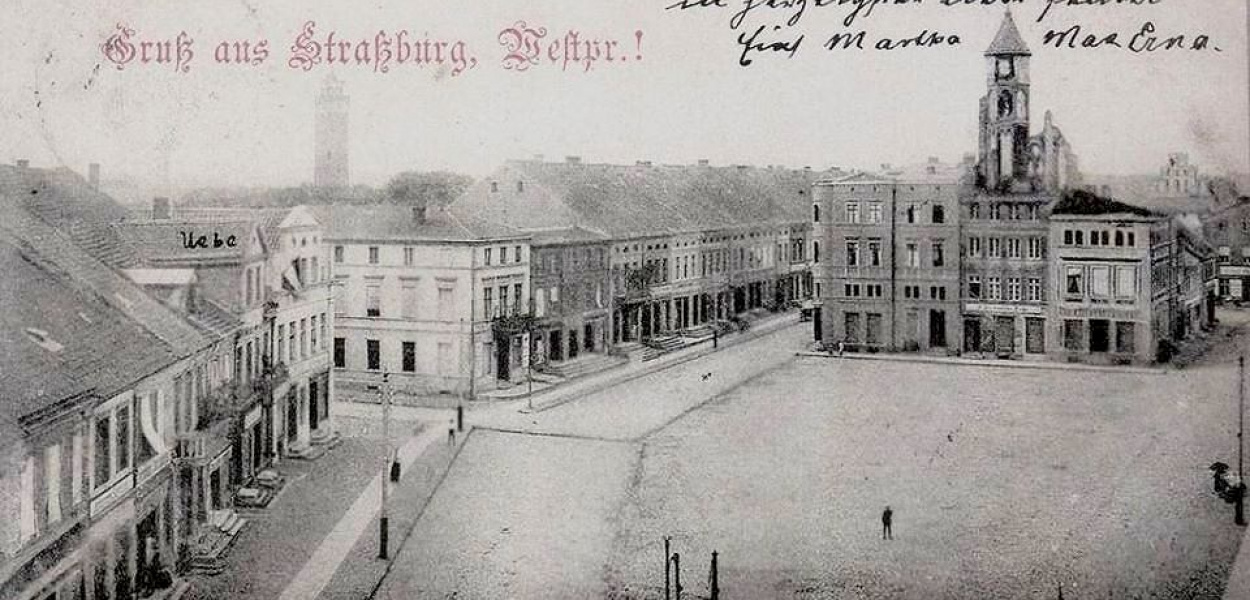 Foto: Fotopolska.eu: Rynek w Brodnicy 31 grudnia 1898 r.