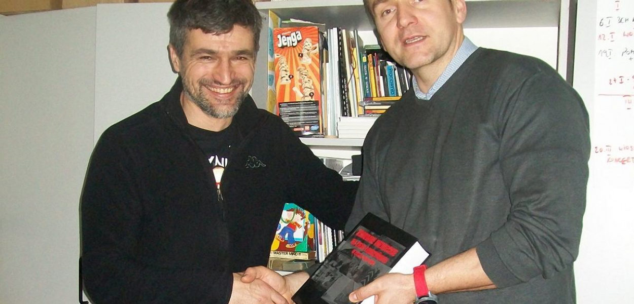 Foto: lila: Krzysztof Magdziak (z lewej) i Andrzej Szalkowski