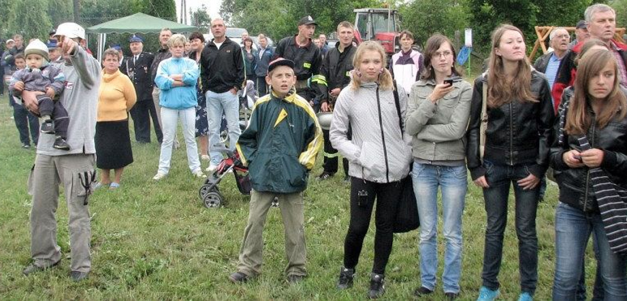 Mieszkańcy Gminy Bobrowo kibicują strażakom