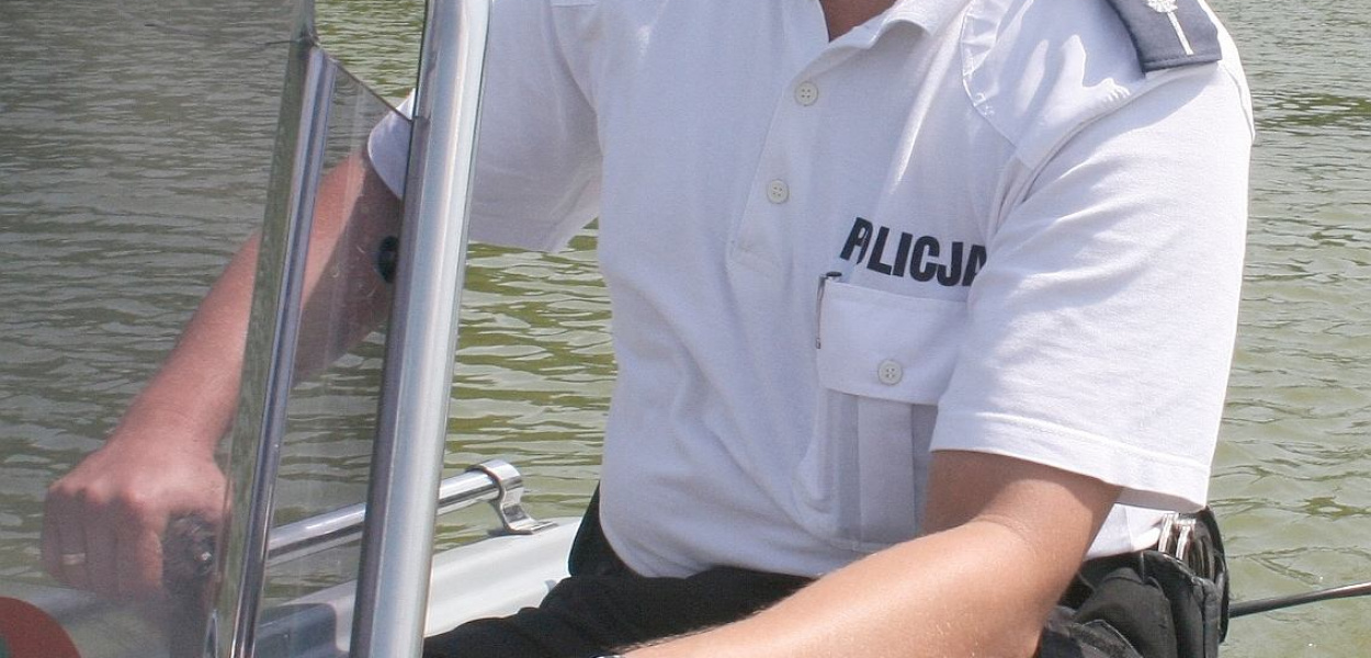 FOTO POLICJA BRODNICA. asp. Roman Kamiński