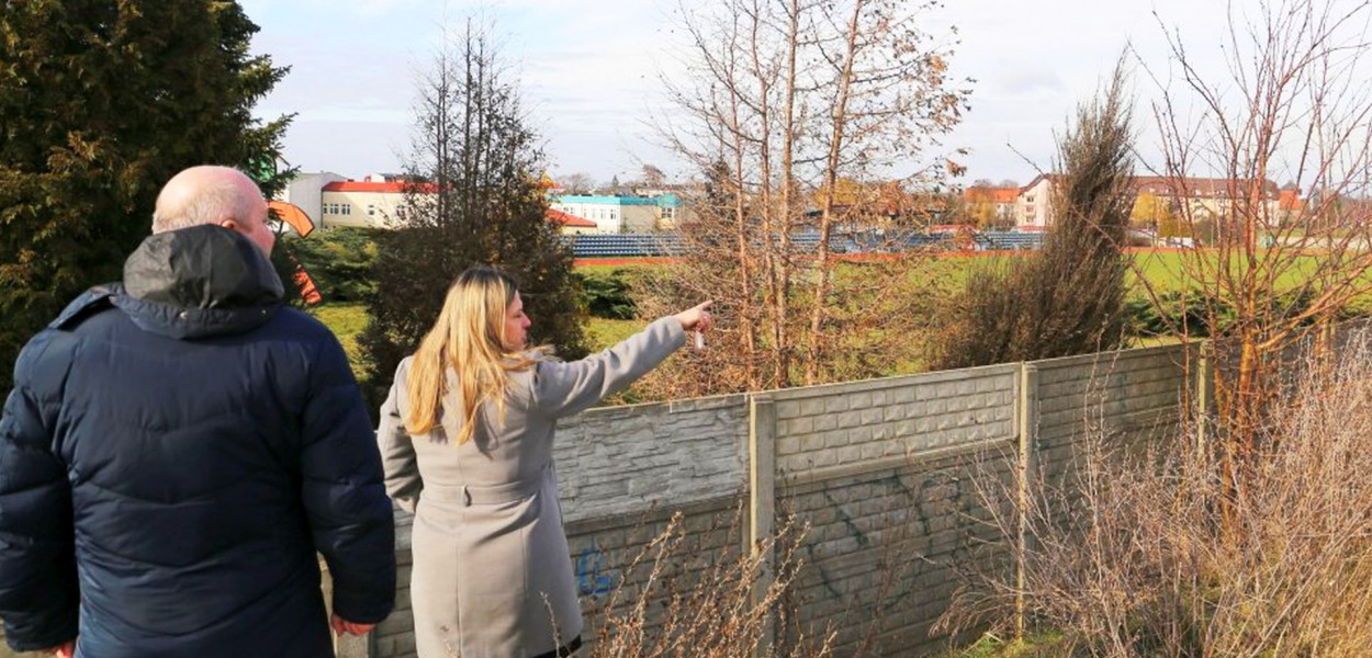 Fot. UMiG Jabłonowo Pomorskie -  obiekt powstać ma obok stadionu /