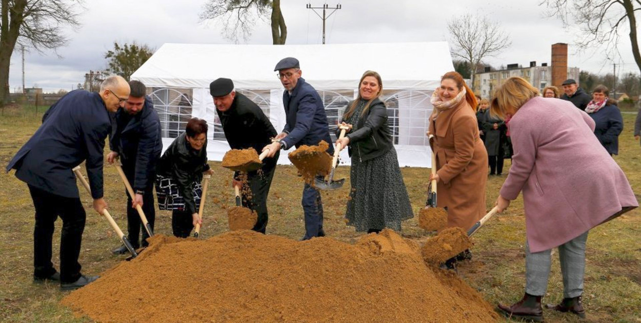 Brodnickie firmy buduję całkiem nową świetlicę wiejską