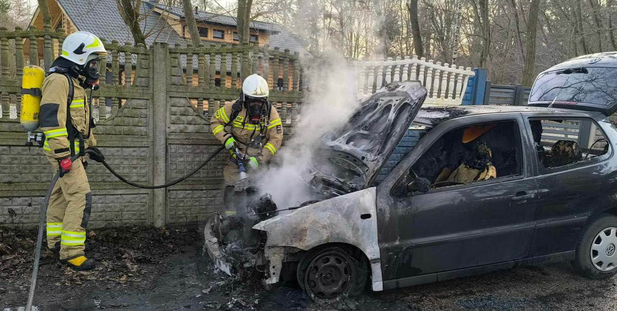 Na miejscu zdarzenia /fot. OSP Zgniłobłoty/