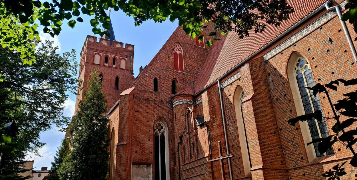 Fot. Krzysztof Cedro: kościół p.w. św. Katarzyny Aleksandryjskiej w Brodnicy