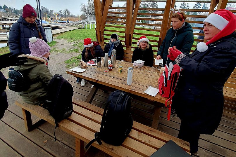 Brodnica. Mikołajkowa wędrówka nad Niskim Brodnem /ZDJĘCIA/