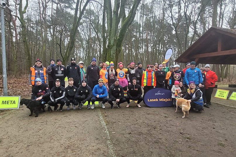 Brodnica. Orkiestrowy, Parkrun w Lasku Miejskim