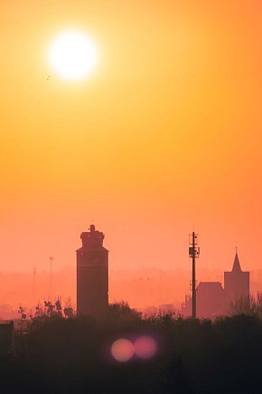 Słońce nad Brodnicą – piękne ujęcia z drona!-29310463