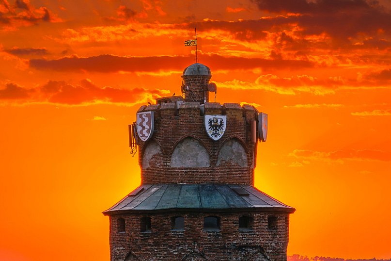 Słońce nad Brodnicą – piękne ujęcia z drona!