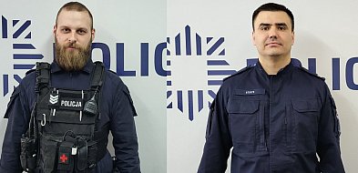 Brodniccy policjanci uratowali życie kobiety