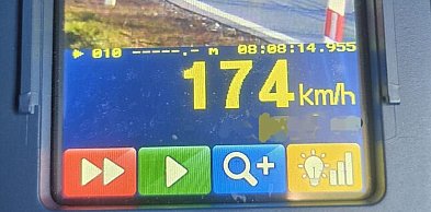 Brodnica i okolice. Pomylił drogę z torem wyścigowym!